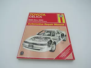 Haynes Manuals 1986-1993 Toyota Celica Front Wheel Drive Models Repair Manual - Imagen 1 de 4