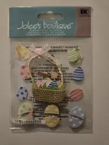 Pegatinas para álbumes de recortes Jolee's Boutique EASTER EGG BASKET - Imagen 1 de 1