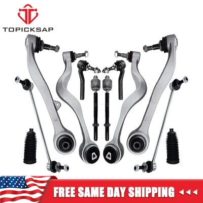 12 piezas para BMW E60 525i 530i 535i 550i brazo de control rótula varilla de amarre Foto 1 de 4