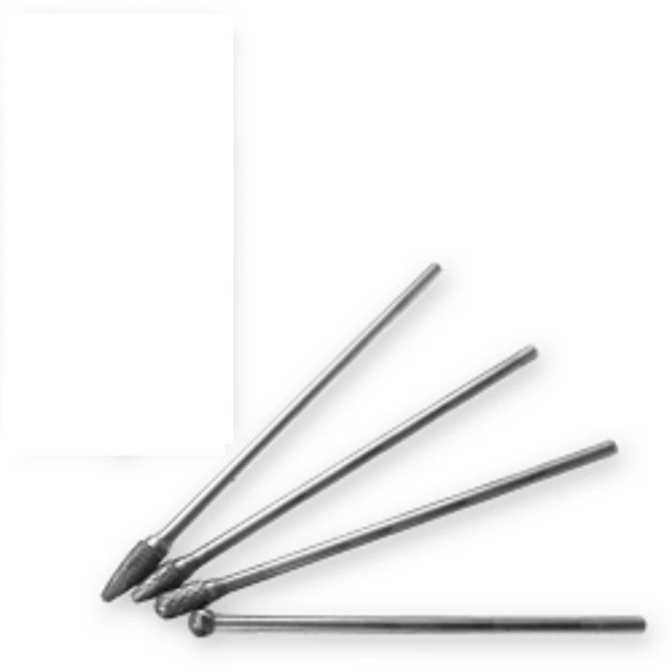 JUEGO DE 4 PIEZAS DE BROCAS DE ARCHIVO HERRAMIENTA ROTATIVA DE CARBURO EXTENDIDO DE ALCANCE SÚPER LARGO DE ALTA VELOCIDAD  Foto 1 de 1