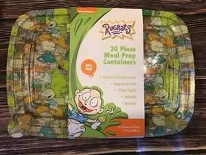Nickelodeon Rugrats Contenitori per Preparazione Pasti 20 Pezzi -Nuovi - Foto 1 di 2