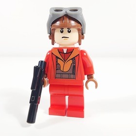 Lego Naboo Fighter Pilot Minifigure Red Jumpsuit Star Wars 7877 9674 sw0340