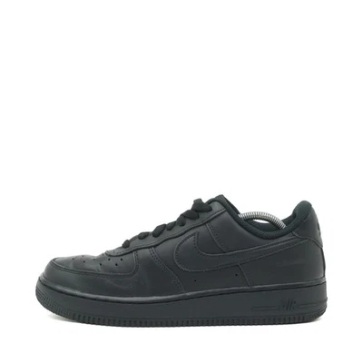 Nike Damen Air Force 1 Low Schuh Schwarz Leder Low-Top ämpfung Sneaker EU 40.5 - Bild 1 von 4