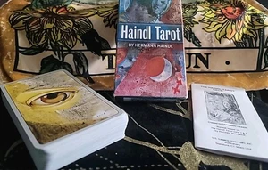 Haindl Tarot 78 Karten von Hermann Haindl. Mit Beutelsteinen, Armbändern&Ratgeber,  - Bild 1 von 17
