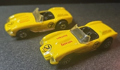 Ferrari 250 1991 Hot Wheels Mainline #117 amarillo #7 5 radios 7 radios  Foto 1 de 4