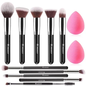 BEAKEY Make up Pinsel Set Premium Synthetic Foundation Make up Pinsel - Bild 1 von 24