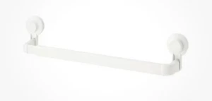 Toallero de baño IKEA GENUINO TISKEN con ventosa fuerte / blanco - Imagen 1 de 8