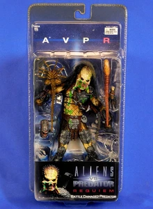 AVPR BATTLE DAMAGED PREDATOR FIGUR 2008 NECA ALIENS VS REQUIEM - Bild 1 von 4