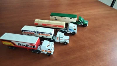 Hot Wheels Camion Vintage '80 truck Modellini Exxon Redcap Federal Express  - Immagine 1 di 4