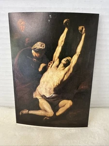 Pintura postal 1977 de San Sebastián atendida por Santa Irene por Luca Giordano - Imagen 1 de 9