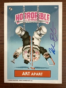Mark Pingitore Horrorible Kids Art Apart 56a Autographed Terrifier Art The Clown - Picture 1 of 3