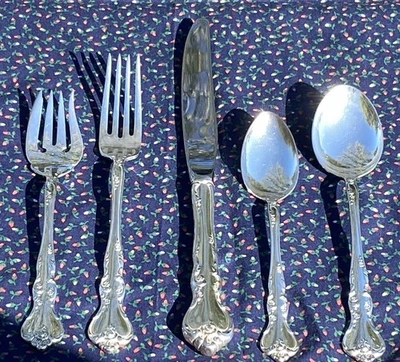 Savannah от Reed and Barton серебро высшей пробы • 5 шт. место установки • доставка быстро - Изображение 1 из 4