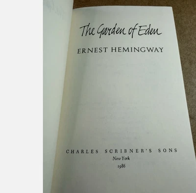 first edition hemingway book rate first print Foto 1 de 4