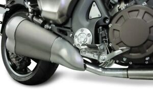 Maxflow Stealth Gen2 Yamaha VMAX Slip-On Exhaust Ceramic (09-20 All) 