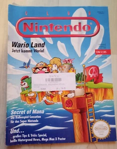 Club Nintendo Magazin Heft Jahrgang 6 Ausgabe 3 Juni 1994 mit Poster Retro - Bild 1 von 6