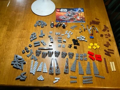 Pre Owned LEGO Star Wars Sith Nightspeeder Set 7957 With Manual  not complete. - Image 1 of 4