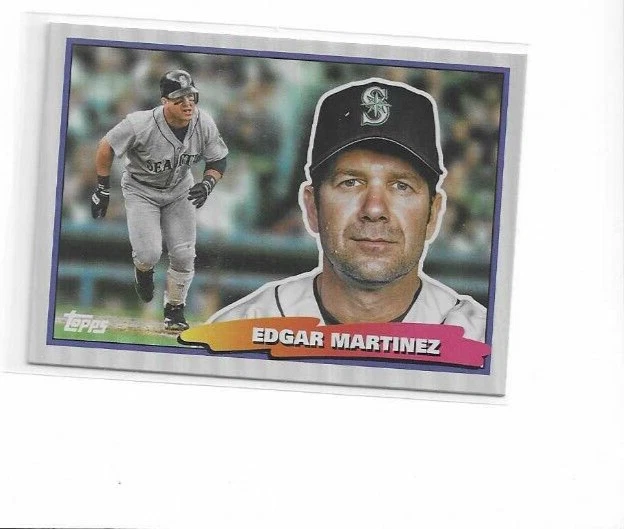 2022 Topps Archives 88 Topps Big Foil Edgar Martinez #88BF-32 Mariners - Image 1 of 1