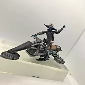 2011 Star Wars The Clone Wars Cad Bane on Pirate Speeder Bike Loose Hasbro JC - Picture 1 of 4
