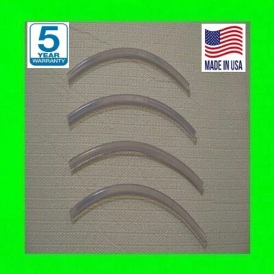 FOR ISUZU 8 INCH CLEAR DOOR EDGE GUARD PROTECTORS TRIM MOLDING KIT SET 4PC - Image 1 of 4