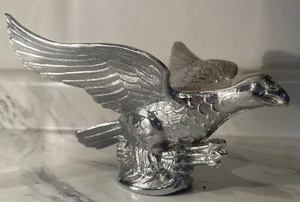 VINTAGE RARE EAGLE RADIATOR CAP HOOD ORNAMENT Beautiful Detail - Picture 1 of 17