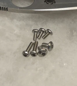 Stainless Steel Torx Screw Set For Spyderco Native 5 Lightweight FRN Handle - Picture 1 of 6