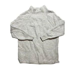 J.Jill Cashmere Tunic Sweater Womens XL Extra Large Cream Long Sleeve Tall Fit - Picture 1 of 11