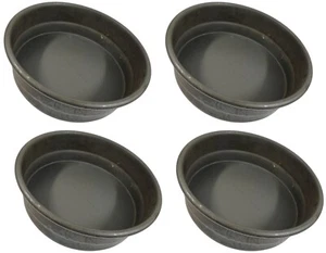 Lot 4x LLoyd Industries 7" Deep Dish Stackable Aluminum Pizza Pans ~ Made In USA - Picture 1 of 7