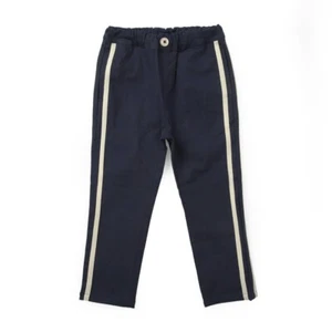 Side Stripe Pull-on Cotton Pants - Picture 1 of 23