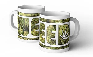 Weed Kaffee Tasse Fun Cup Weed DOPE Gras Kush Hanf Kiffen Marijuana Becher - Bild 1 von 1