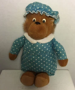 Vintage 12” Fisher Price Berenstain Bears 1982 Mama Bear Plush Stuffed Bernstein - Picture 1 of 8