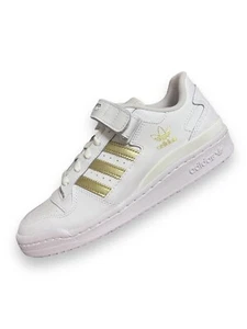 Adidas Forum Low Wmns White Gold Metallic Damen Sneaker Originals Turnschuhe Neu