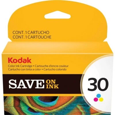 NEW SEALED Kodak 30 (1022854) Tri-Color Ink Cartridge Genuine 102-2854 4K4283 - Image 1 of 4
