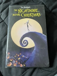 The Nightmare Before Christmas VHS Tim Burton - Picture 1 of 3