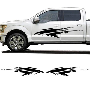 For Ford F150 Cool Scratch Vinyl Decal Graphics Kit Side Car Door Sticker 2pcs - Foto 1 di 10