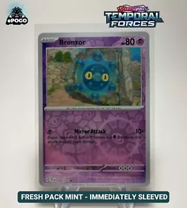 Bronzor 068/162 Reverse Holo Pokémon TCG: Temporal Forces MINT SHIPPED TODAY - Picture 1 of 2