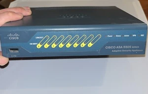 Cisco ASA 5505 v09 Series Adaptive Security Appliance Firewall Box Only - Picture 1 of 9