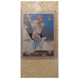 J.p. Crawford Rookie Auto. #38/150. 2018 Topps Finest. Blaue Parallel. - Bild 1 von 2