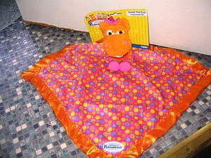 JIM HENSON BABY BLANKET COMFORTER SWEET PEA SUE TOY PAJANIMALS BLANKIE BRAND NEW - Picture 1 of 2