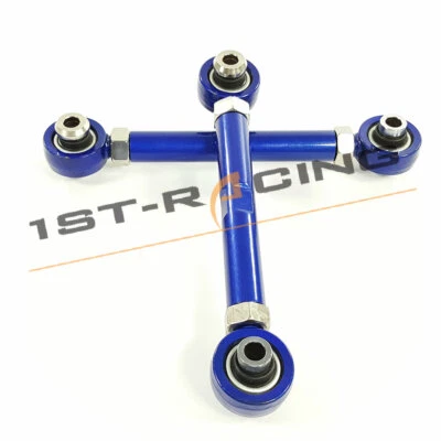 Brazo de control de inclinación trasero ajustable 2 piezas para BMW E90/E92/E93 325i 328i 330i 335i M3 Foto 1 de 4