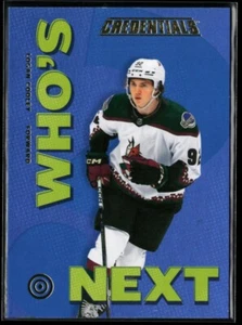 2023-24 Upper Deck Credentials Who's Next? #WN-LC Logan Cooley RC - Picture 1 of 2