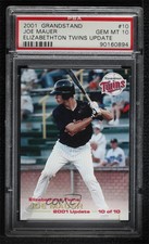 2001 Grandstand Elizabethton Twins Update Joe Mauer #10 PSA 10 GEM MT