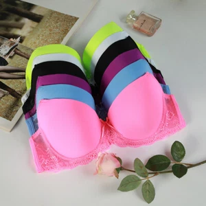 UK SIZE LACE PADDED PUSH UP BRA LINGERIE MULTIWAY STRAPLESS BRA 34/36/38/40 B-E - Picture 1 of 20