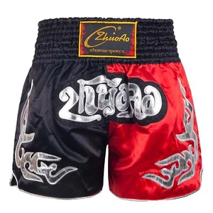 Kid's Muay Thai Shorts Martial Arts MMA Kickboxing Shorts for Boys Girls Boxing - Picture 1 of 57