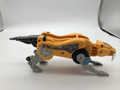 Sabertooth Tiger Zord 来自 MIGHTY MORPHIN POWER RANGERS 豪华 Megazord 1991 复古 — 第 1/4 张图片