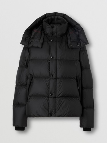 Piumino tampone Burberry manica rimovibile con cappuccio taglia L nuovissimo AW22 Parka