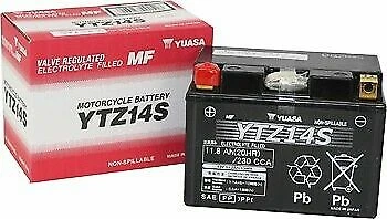 Batería activada 12v AGM Yuasa YTZ14S Yamaha XVS95CTY V Star 950 Tourer 09-12 Foto 1 de 1