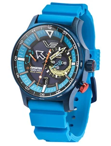 VOSTOK EUROPE Herren-Armbanduhr Solar Polar Ice Hellblau VS57-595D736 - Picture 1 of 3