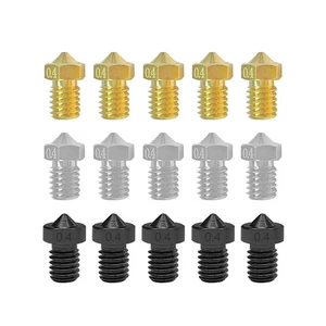 5 Stück FLSUN T1 PRO 3D Drucker Hotend Kit Düse Messing/Edelstahl/gehärteter Stahl - Bild 1 von 9