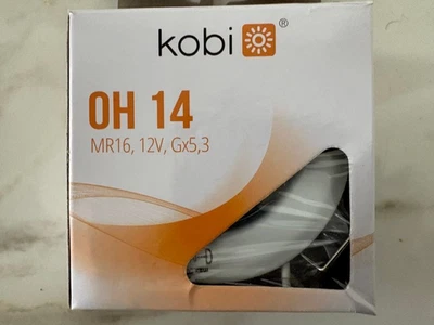 10 x Kobi OH 14 Flache Einbaustrahler Fassungen Halogen LED Spot MR16 12V Neu - Bild 1 von 4