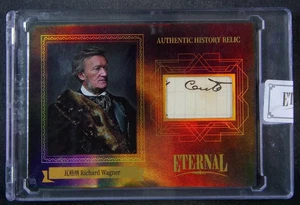 Richard Wagner 2024 Eternal Cursive Hand Written Cut Letter Patch SERIAL  #d /99 - Picture 1 of 5